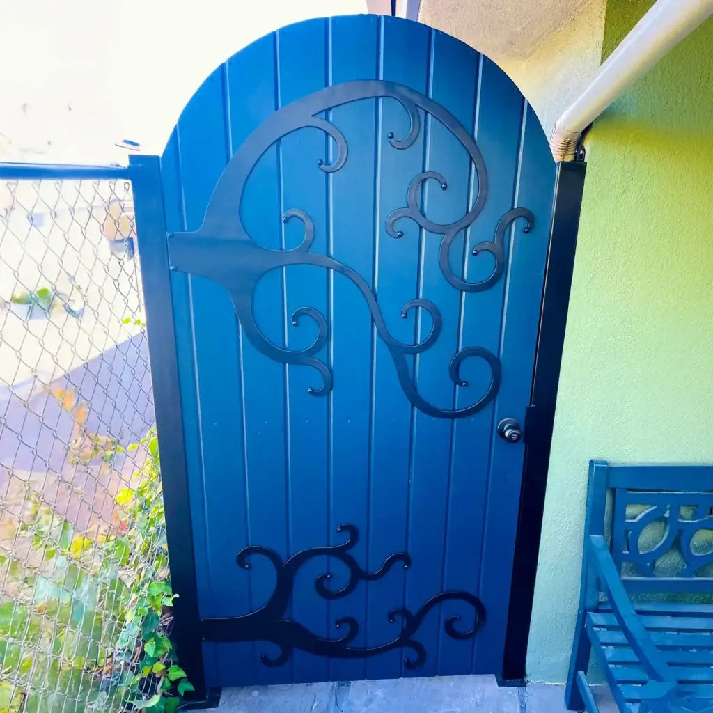 Modern metal patio cover